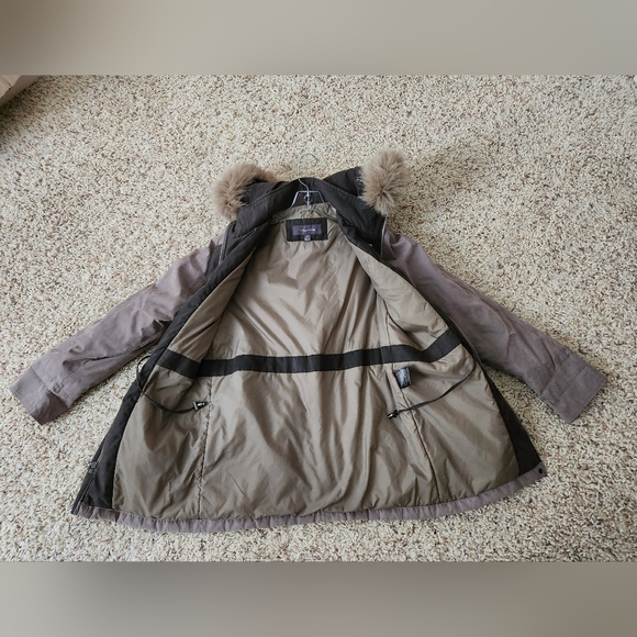 LIZ Claiborne, XS, Womens Winter Coat, Color Taupe - Picture 9 of 10